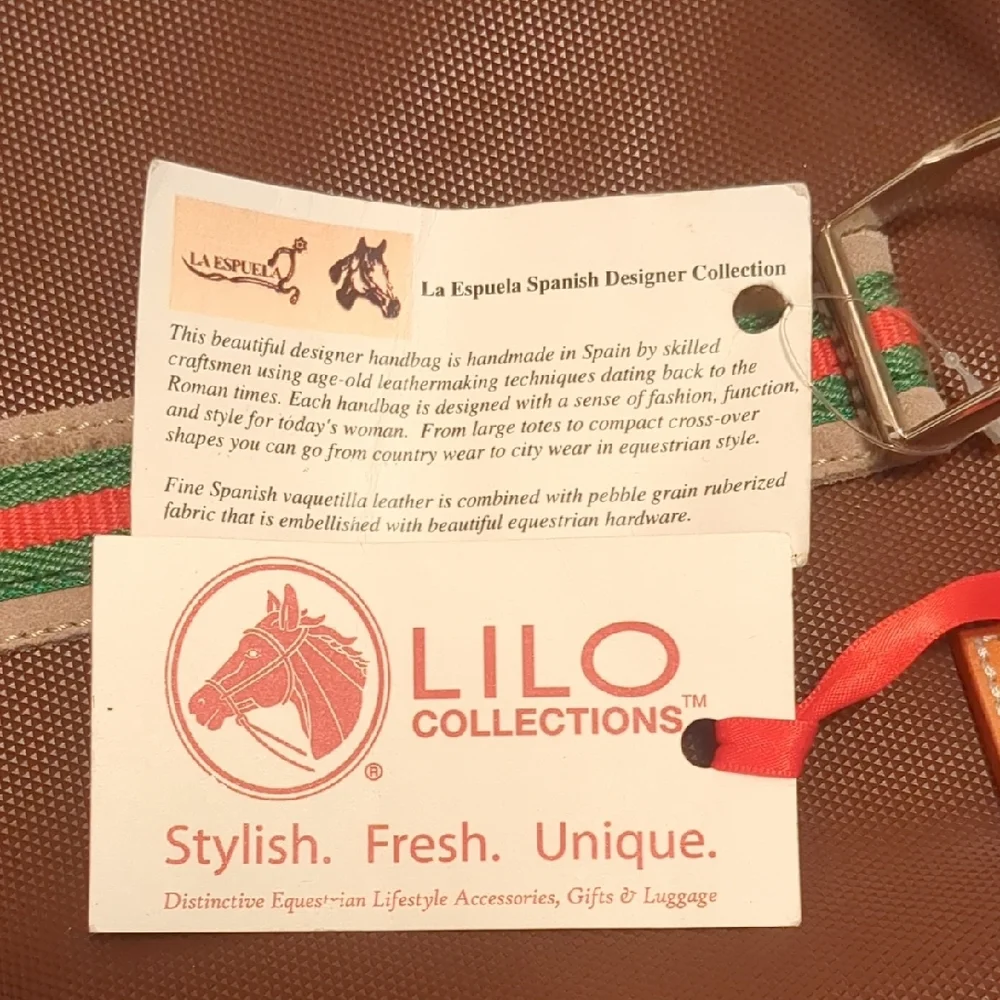 La Espuela Spanish Designer Collection Lilo Equestrian Purse - Picture 10 of 11